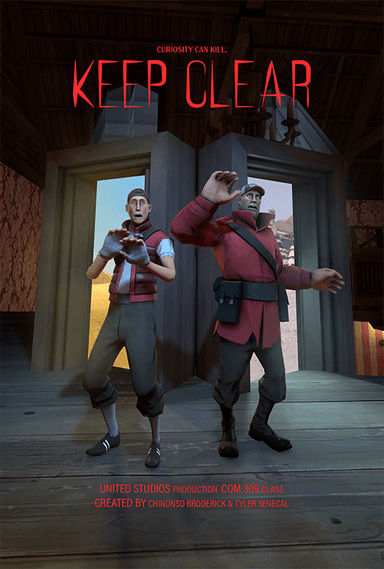 Keep Clear Poster Design